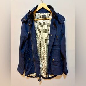 Market & Spruce Dark Blue Utility Jacket